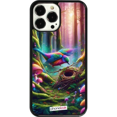 Coque iPhone 13 Pro Max - Oiseau Nid Forêt