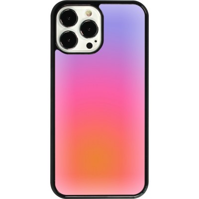 Coque iPhone 13 Pro Max - Orange Pink Blue Gradient