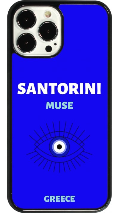 Coque iPhone 13 Pro Max - Pop Summer Destination Santorini