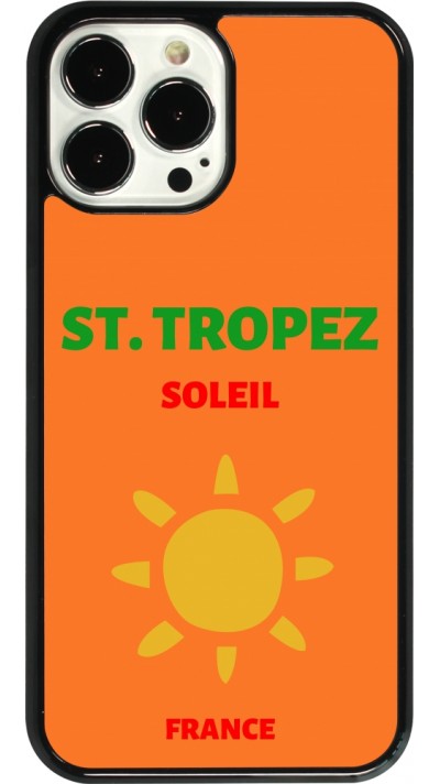 Coque iPhone 13 Pro Max - Pop Summer Destination St-Tropez