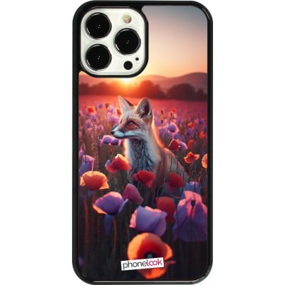 Coque iPhone 13 Pro Max - Renard pourpre au crépuscule