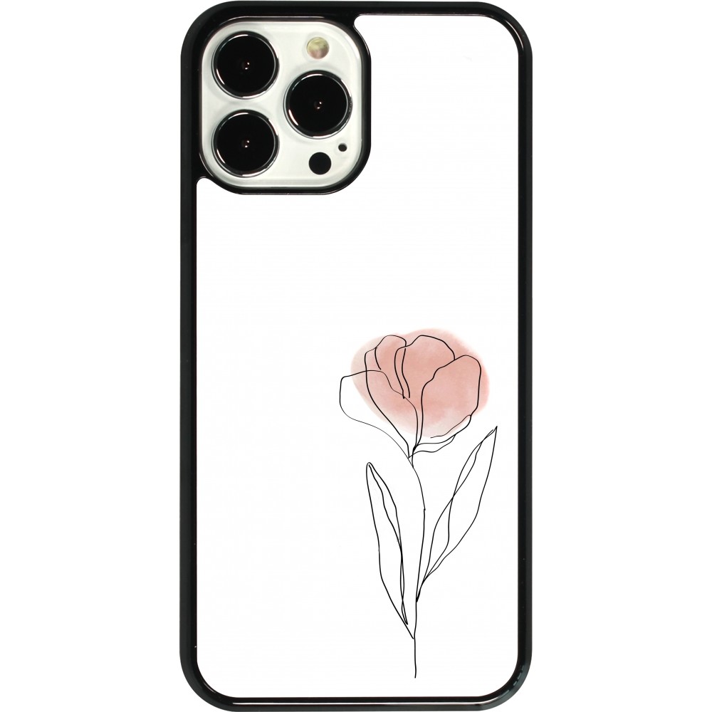 Coque iPhone 13 Pro Max - Spring 23 minimalist flower