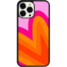 Coque iPhone 13 Pro Max - Valentine 2024 heart gradient