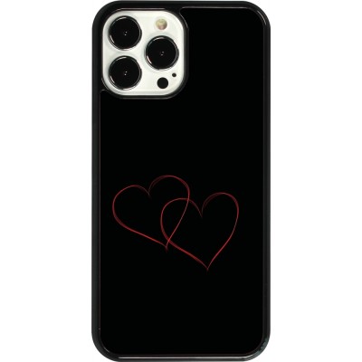 Coque iPhone 13 Pro Max - Valentine 2023 attached heart