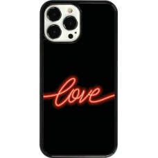 Coque iPhone 13 Pro Max - Valentine 2023 neon love