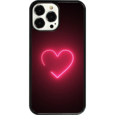 Coque iPhone 13 Pro Max - Valentine 2023 single neon heart