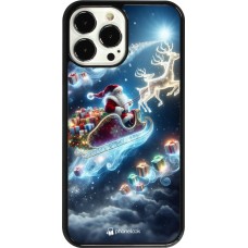 Coque iPhone 13 Pro Max - Noël 2023 Père Noël enchanté