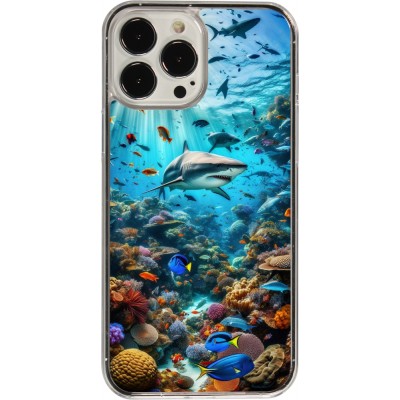 Coque iPhone 13 Pro Max - Plastique transparent Bora Bora Mer et Merveilles