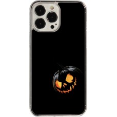 Coque iPhone 13 Pro Max - Plastique transparent Halloween 2023 discreet pumpkin