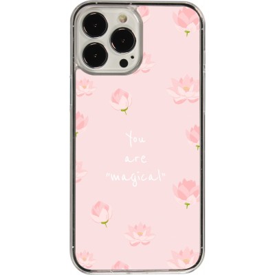 Coque iPhone 13 Pro Max - Plastique transparent Mom 2023 your are magical