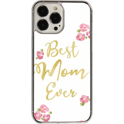 Coque iPhone 13 Pro Max - Plastique transparent Mom 2024 best Mom ever