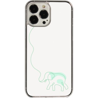 Coque iPhone 13 Pro Max - Plastique transparent Spring 23 baby elephant