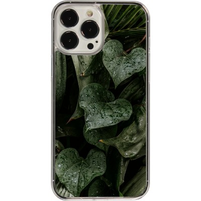 Coque iPhone 13 Pro Max - Plastique transparent Spring 23 fresh plants