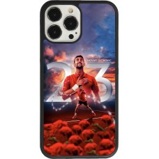 Coque iPhone 13 Pro Max - Silicone rigide noir Djokovic 23 Grand Slam