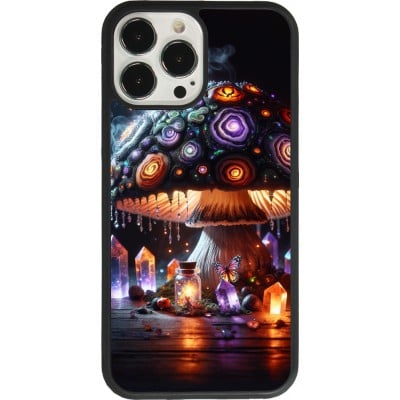 Coque iPhone 13 Pro Max - Silicone rigide noir Halloween Potion Magic