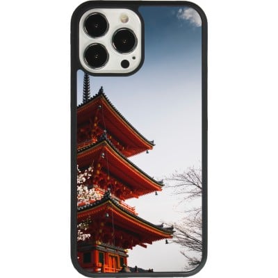 Coque iPhone 13 Pro Max - Silicone rigide noir Spring 23 Japan