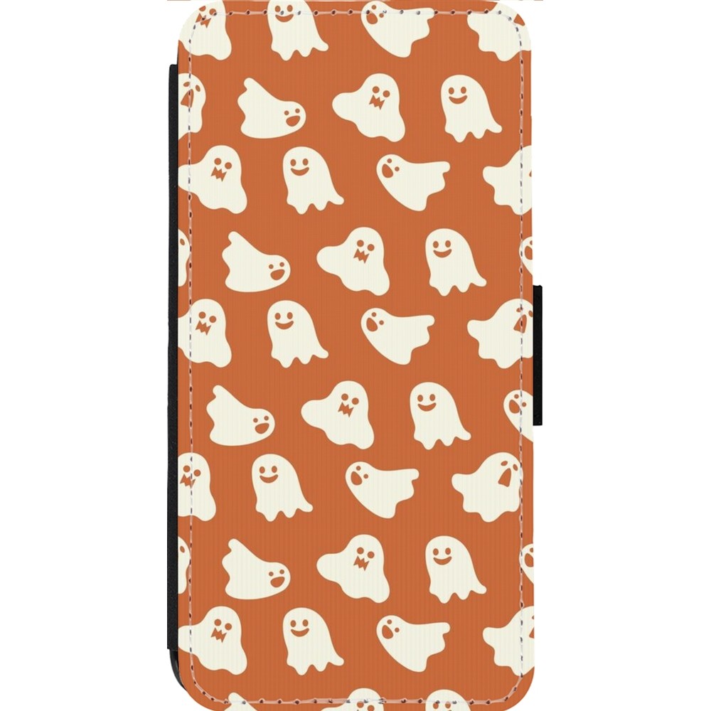 Coque iPhone 13 Pro Max - Wallet noir Autumn 2024 mini ghosts