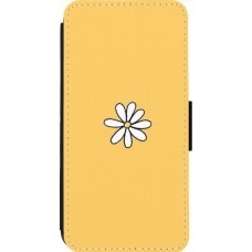 Coque iPhone 13 Pro Max - Wallet noir Easter 2023 daisy