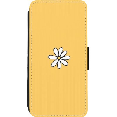 Coque iPhone 13 Pro Max - Wallet noir Easter 2023 daisy