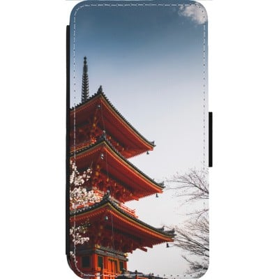 Coque iPhone 13 Pro Max - Wallet noir Spring 23 Japan