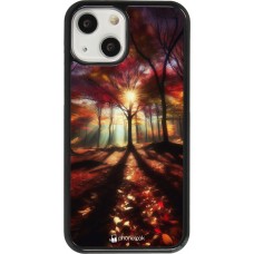 iPhone 13 mini Case Hülle - Herbstlicher goldener Glanz