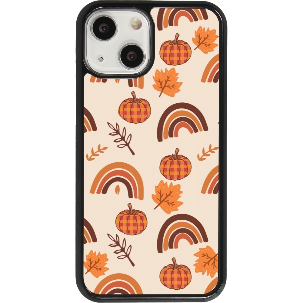 Coque iPhone 13 mini - Autumn 2024 rainbow