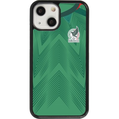 Coque iPhone 13 mini - Maillot de football Mexique 2022 personnalisable