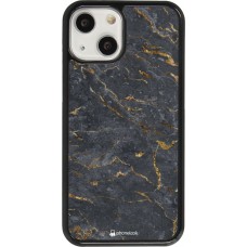 Coque iPhone 13 mini - Grey Gold Marble