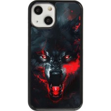 Coque iPhone 13 mini - Halloween 2024 mad werewolf