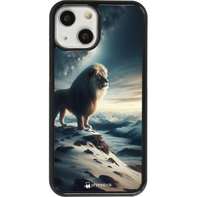 Coque iPhone 13 mini - Le lion blanc