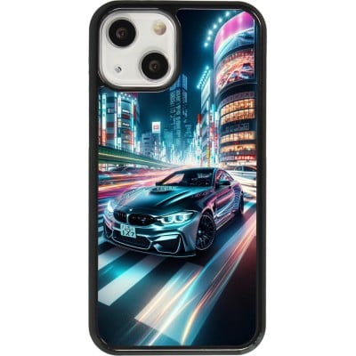 Coque iPhone 13 mini - BMW M4 Tokyo Night