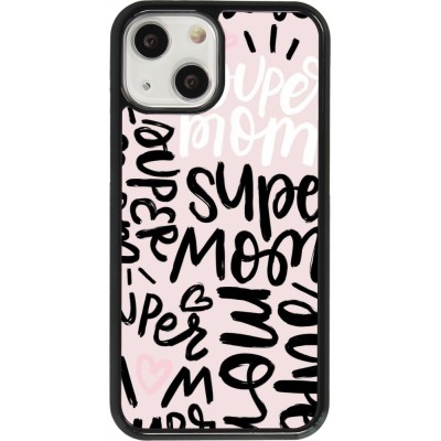 Coque iPhone 13 mini - Mom 2024 Super mom