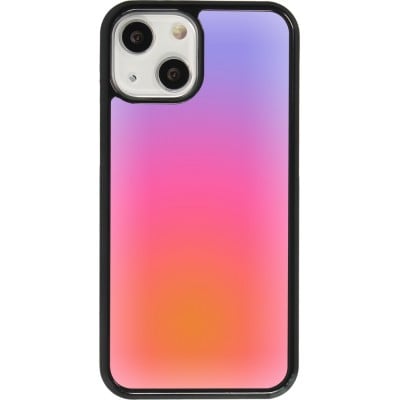 Coque iPhone 13 mini - Orange Pink Blue Gradient