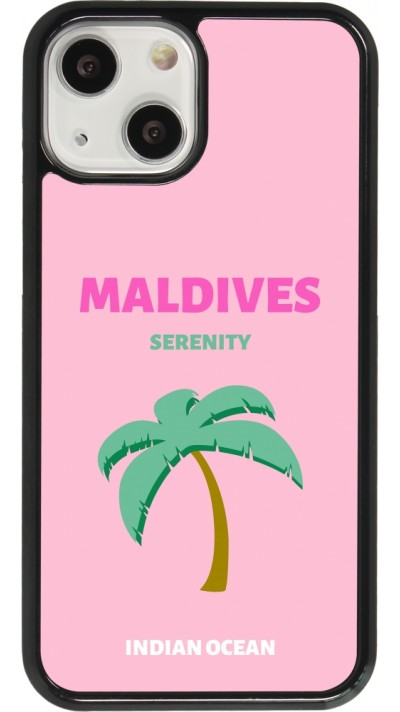 Coque iPhone 13 mini - Pop Summer Destination Maldives