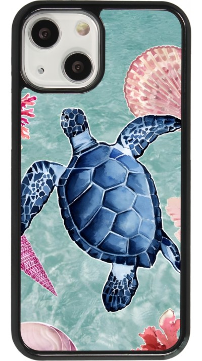 Coque iPhone 13 mini - Preppy Turtle