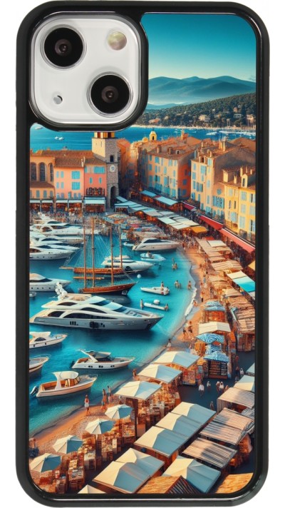 Coque iPhone 13 mini - Saint-Tropez Beach