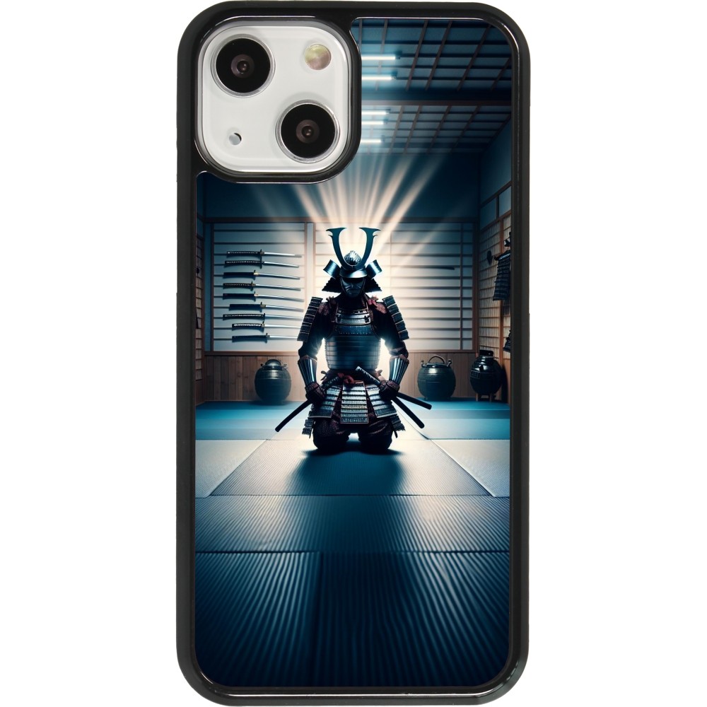 iPhone 13 mini Case Hülle - Samurai im Gebet