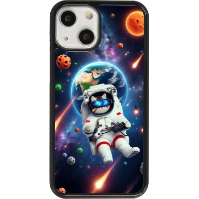 Coque iPhone 13 mini - VR SpaceCat Odyssey