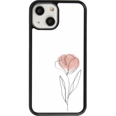 Coque iPhone 13 mini - Spring 23 minimalist flower