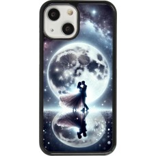 Coque iPhone 13 mini - Valentine 2024 Love under the moon