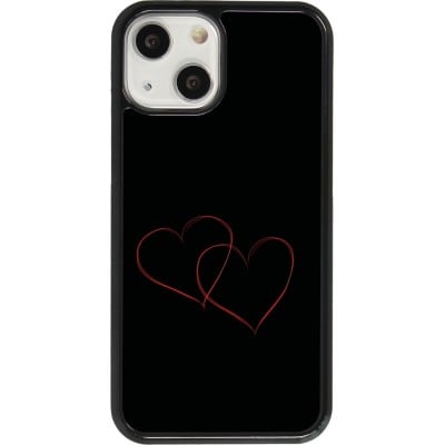 Coque iPhone 13 mini - Valentine 2023 attached heart