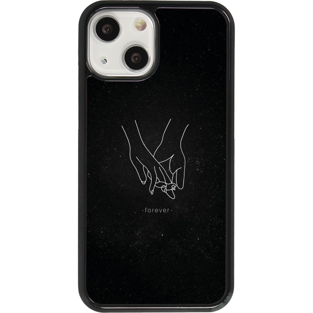 Coque iPhone 13 mini - Valentine 2023 hands forever