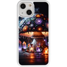 Coque iPhone 13 mini - Silicone rigide blanc Halloween Potion Magic