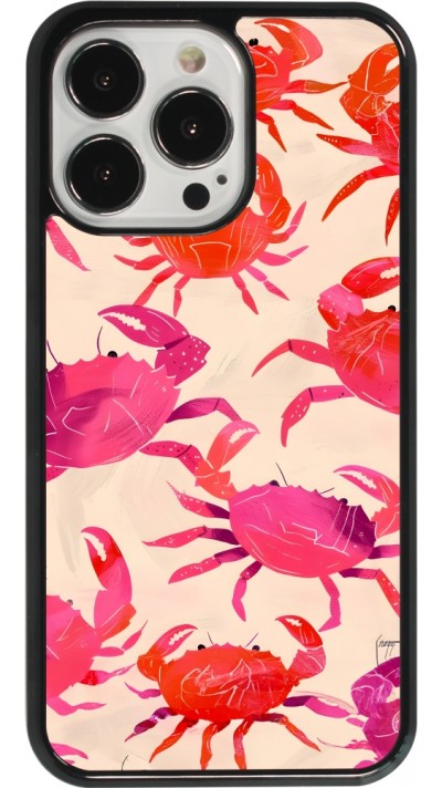 Coque iPhone 13 Pro - Crabs Paint