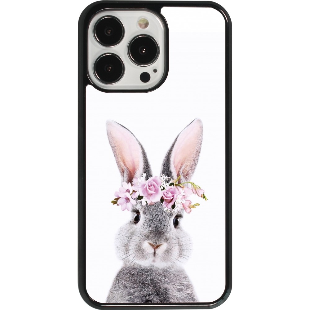 Coque iPhone 13 Pro - Easter 2023 flower bunny