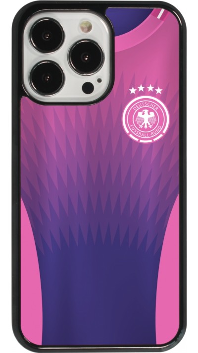 Coque iPhone 13 Pro - Maillot de football Allemagne Extérieur personnalisable