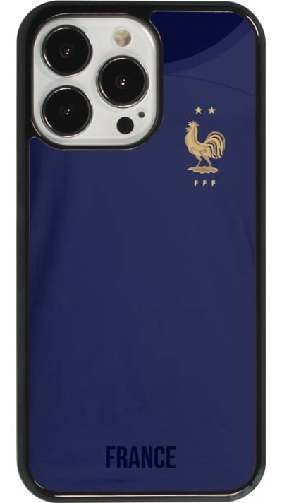 Coque iPhone 13 Pro - Maillot de football France 2022 personnalisable