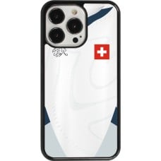 Coque iPhone 13 Pro - Maillot de football Suisse Extérieur personnalisable