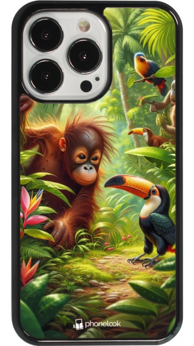 iPhone 13 Pro Case Hülle - Tropischer Dschungel Tayrona