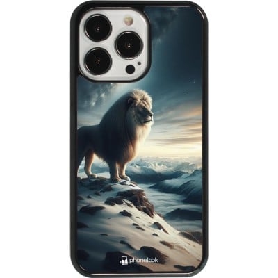 Coque iPhone 13 Pro - Le lion blanc